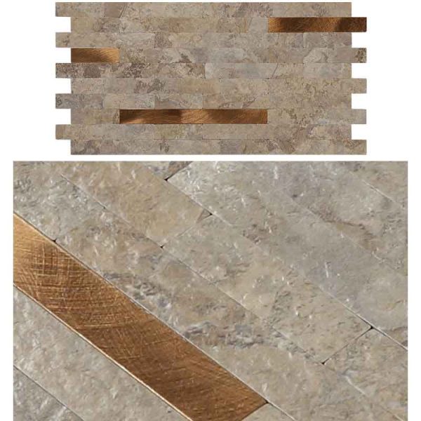 PVC Metal Mosaic Self - Adhesive