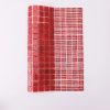 Red Square Glass Mosaic Bathroom Wall Tile