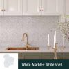 Rose - Shaped Mosaic Marble