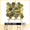 Scallops PVC Metal Mosaic Self - Adhesive