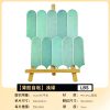 Colored feathers PVC Metal Mosaic Self - Adhesive