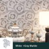 Rose - Shaped Mosaic Marble