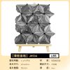 Snowflake PVC Metal Mosaic Self - Adhesive