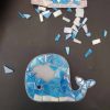 blue whale - Shaped DIY Mosaic KIT