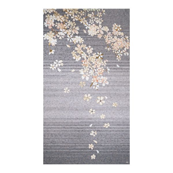 Petal-handmade mosaic art mosaic