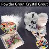 Mosaic Crystal Grout Polyester Material