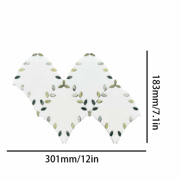 Daisy Waterjet Artificial Marble