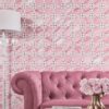 Artistic Geometric Glass Mosaic Tile