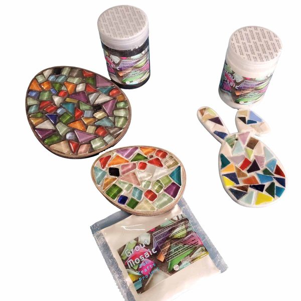 Mosaic Crystal Grout Polyester Material