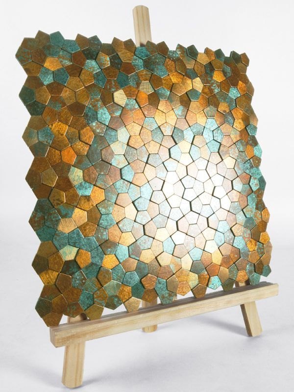 Shield PVC Metal Mosaic Self - Adhesive