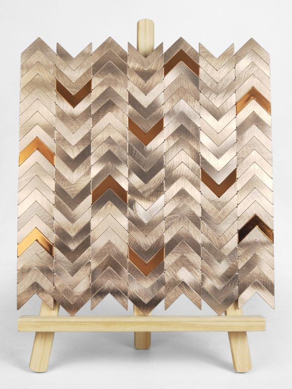 Force Arrow PVC Metal Mosaic Self - Adhesive