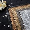 High - Low Hexagonal Metal Mosaic Self - Adhesive