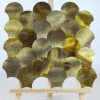 Scallops PVC Metal Mosaic Self - Adhesive