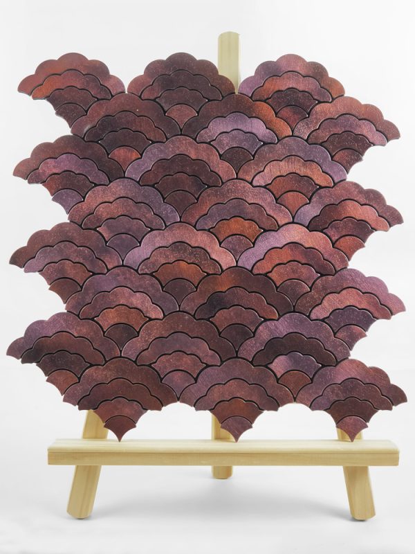 Clouds PVC Metal Mosaic Self - Adhesive