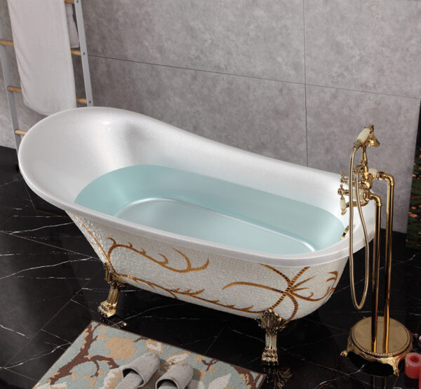 Handmade Art Mosaic Bathtub