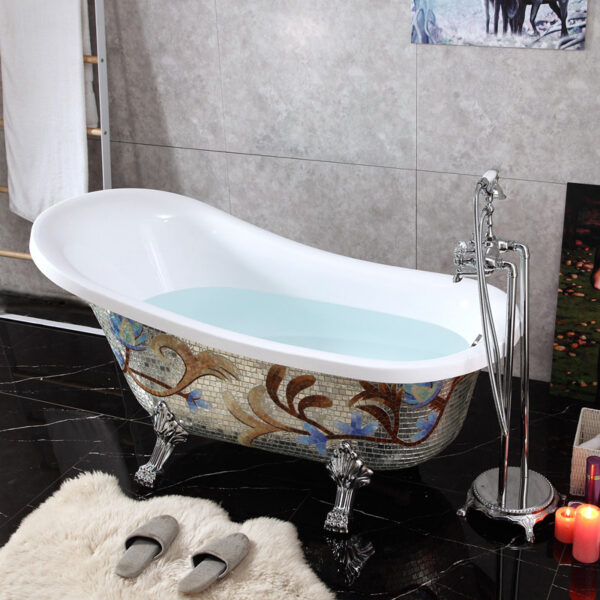 Handmade Art Mosaic Bathtub