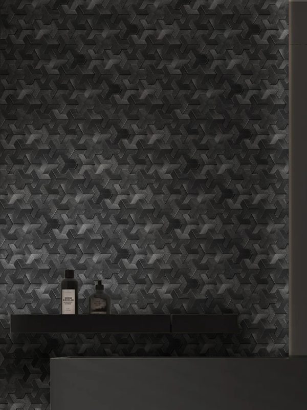 Lock Armor PVC Metal Mosaic Self - Adhesive