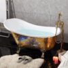 Handmade Art Mosaic Bathtub