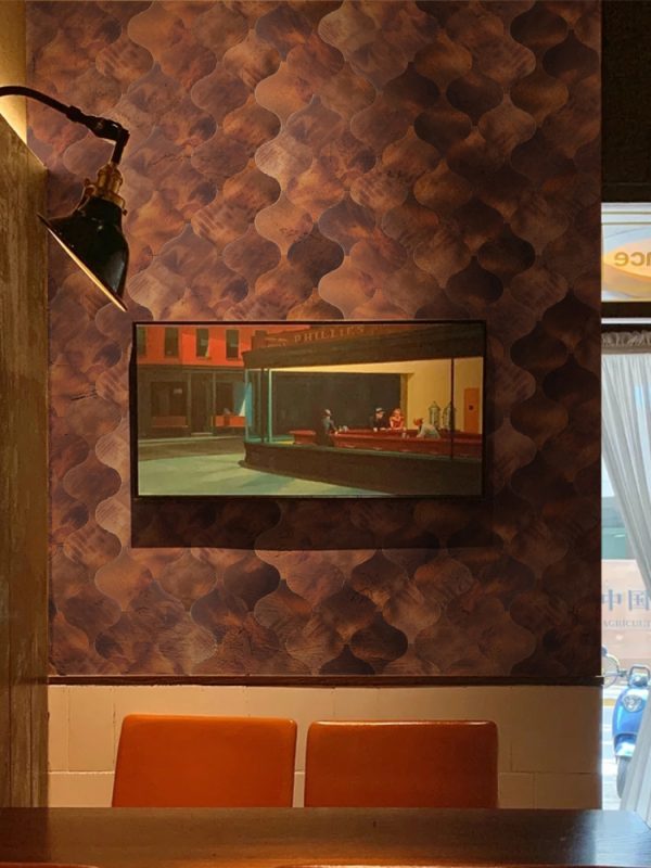 Lantern PVC Metal Mosaic Self - Adhesive