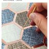 Phnom Penh Hexagon PVC Metal Mosaic Self - Adhesive