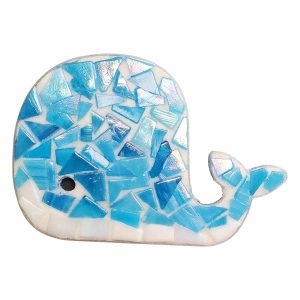 blue whale - Shaped DIY Mosaic KIT