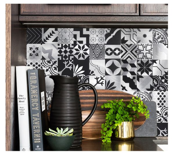 Independent pattern PVC Metal Mosaic Self - Adhesive