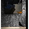 Mmall Square PVC Metal Mosaic Self - Adhesive