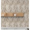 Glod/Blue Strip PVC Metal Mosaic Self - Adhesive