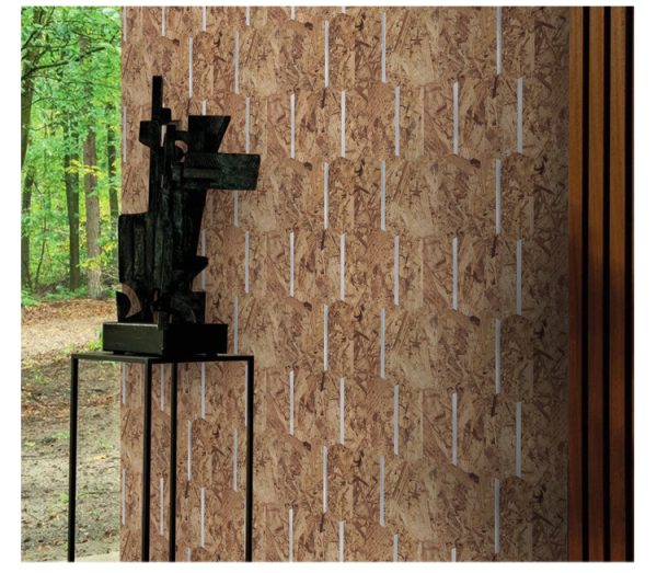 Arrow Stone PVC Metal Mosaic Self - Adhesive