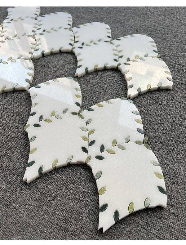 Daisy Waterjet Artificial Marble