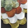Scallops PVC Metal Mosaic Self - Adhesive