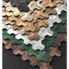 Lock Armor PVC Metal Mosaic Self - Adhesive