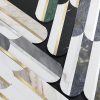 Feather PVC Metal Mosaic Self - Adhesive