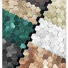 S-Lock Armor PVC Metal Mosaic Self - Adhesive