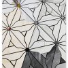 Snowflake PVC Metal Mosaic Self - Adhesive