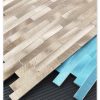 Glod/Blue Strip PVC Metal Mosaic Self - Adhesive