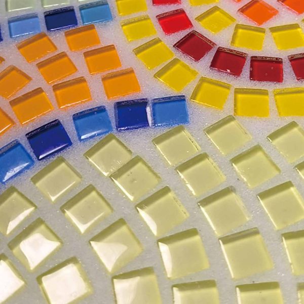 Mosaic Crystal Grout Polyester Material