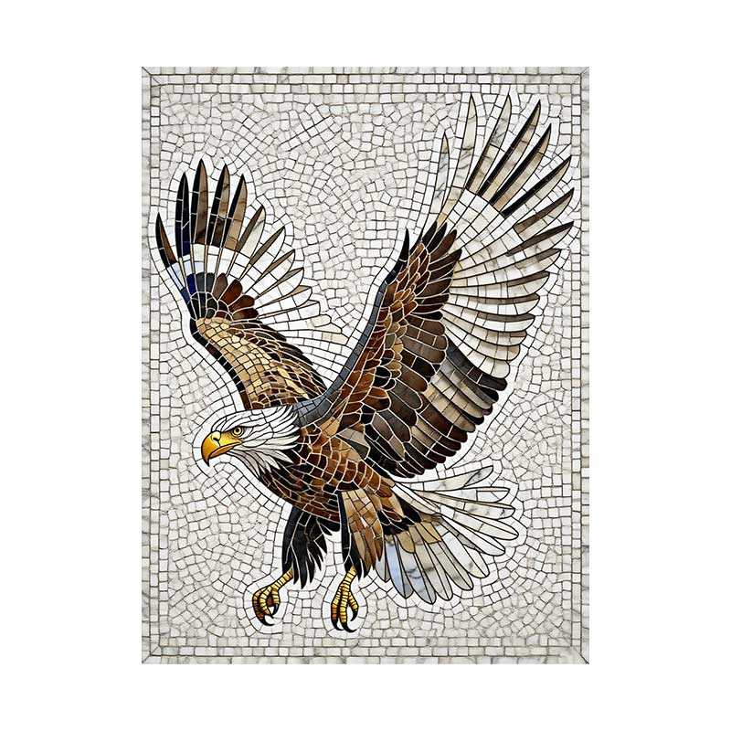 Custom mosaic studio bird (3)