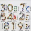 House Address number easy DIY Mosaic KIT