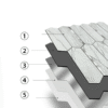 PVC Metal Mosaic Self - Adhesive