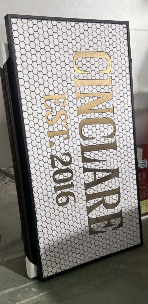 Mosaic Calendar Design | Year Art Tile | Time Mosaic