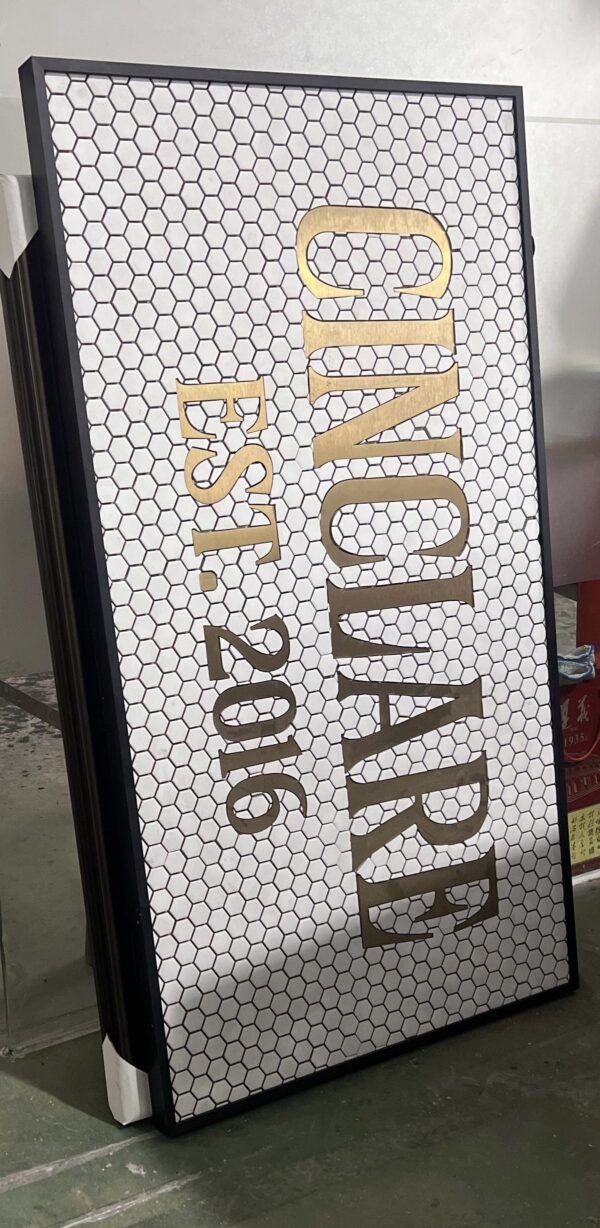 Mosaic Calendar Design | Year Art Tile | Time Mosaic