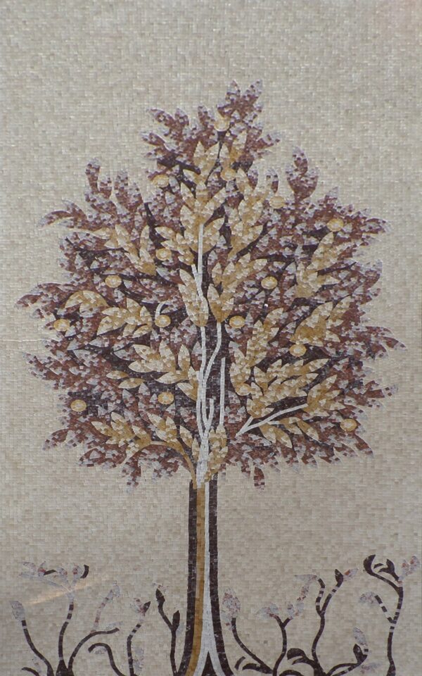 handmade_flower_018 Handmade Flower Mosaic Art #18 | Botanical Tile Wall Decor