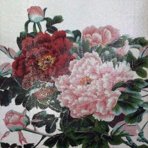 handmade_flower_048 Handmade Flower Mosaic Art #48 | Botanical Tile Wall Decor