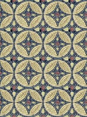 handmade_flower_121 Handmade Flower Mosaic Art #121 | Botanical Tile Wall Decor