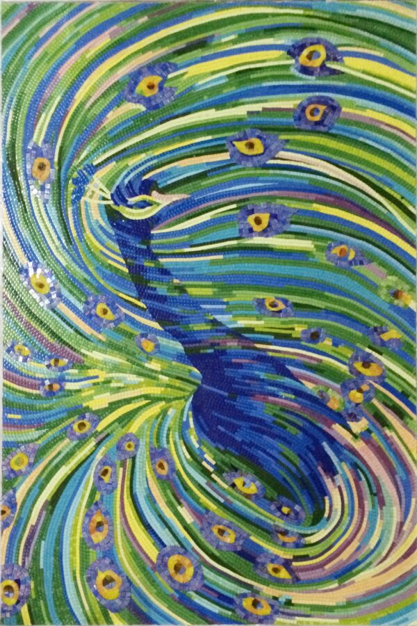 Handmade Mosaic Art | 2鱼虫 Design #10