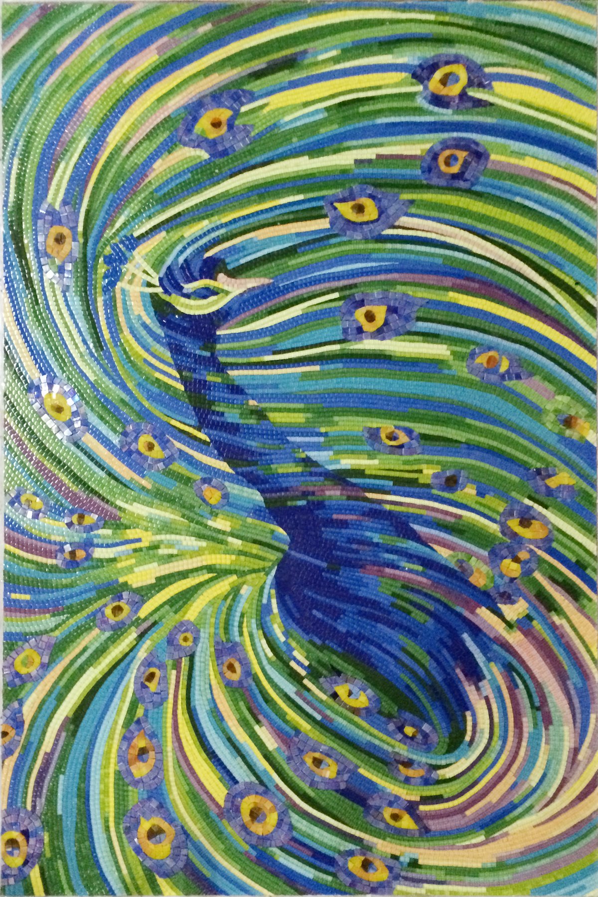 Handmade Mosaic Art | 2鱼虫 Design #10