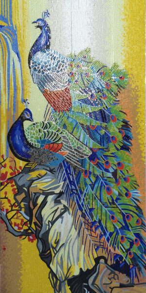 Handmade Mosaic Art | 2鱼虫 Design #11