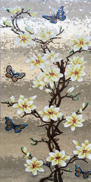 Handmade Mosaic Art | 2鱼虫 Design #18