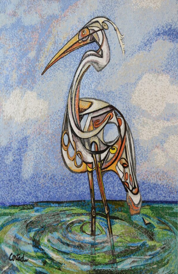 Handmade Mosaic Art | 2鱼虫 Design #20